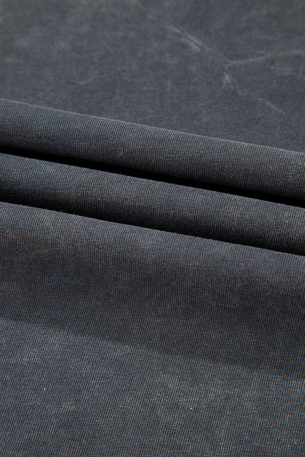 Dark Grey Kindness Butterflies Graphic Mineral Wash Loose Tee